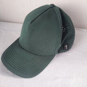 Rise Above Snapback Hat/ Baseball Cap in Forest Green "Wrestling"